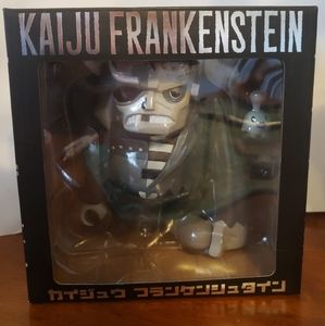 THREE KAIJU FRANKENSTEIN VINYL TOY FIGURES NATHAN HAMILL X TOUMART TOUMA